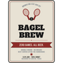 Bagel Brew design artwork