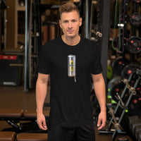 Pickleball Tall Boy - worn - men's pickleball performance tee for USTA and competitive players