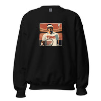 Seventies Serve - front - unisex tennis sweatshirt for USTA and competitive players