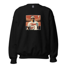 Seventies Serve - front - unisex tennis sweatshirt for USTA and competitive players