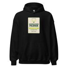 Sandbagger Pilsner - front - men's tennis hoodie for USTA and competitive players
