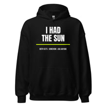 I Had The Sun — Funny Tennis Hoodie — Black
