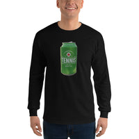 Tennis Import — Vintage Beer Can Tennis Long Sleeve Tee