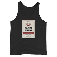 Bagel Brew - front - unisex tennis tank top for USTA and competitive players