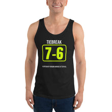 Tiebreak Personality — Funny Tennis Tank Top — Black