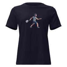 Baseline Rally - front - women's tennis tee for USTA and competitive players