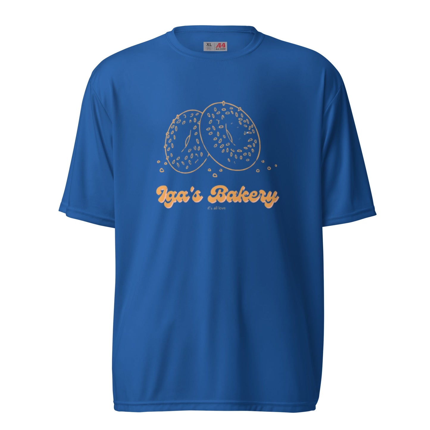 Iga's Bakery performance crew neck t-shirt - Court Sportswear