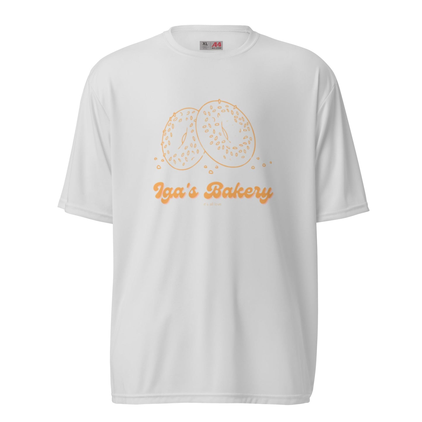 Iga's Bakery performance crew neck t-shirt - Court Sportswear