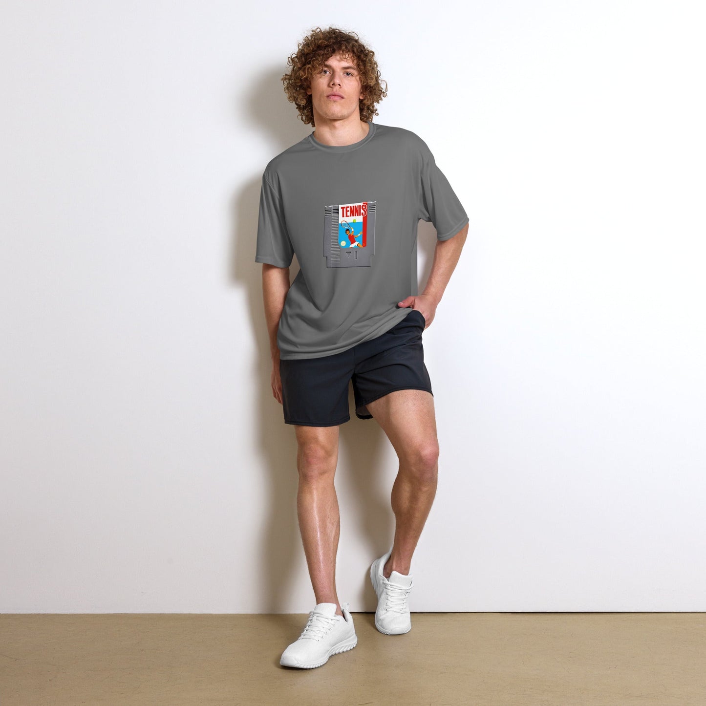 Men's performance crew neck tennis t-shirt - Court Sportswear