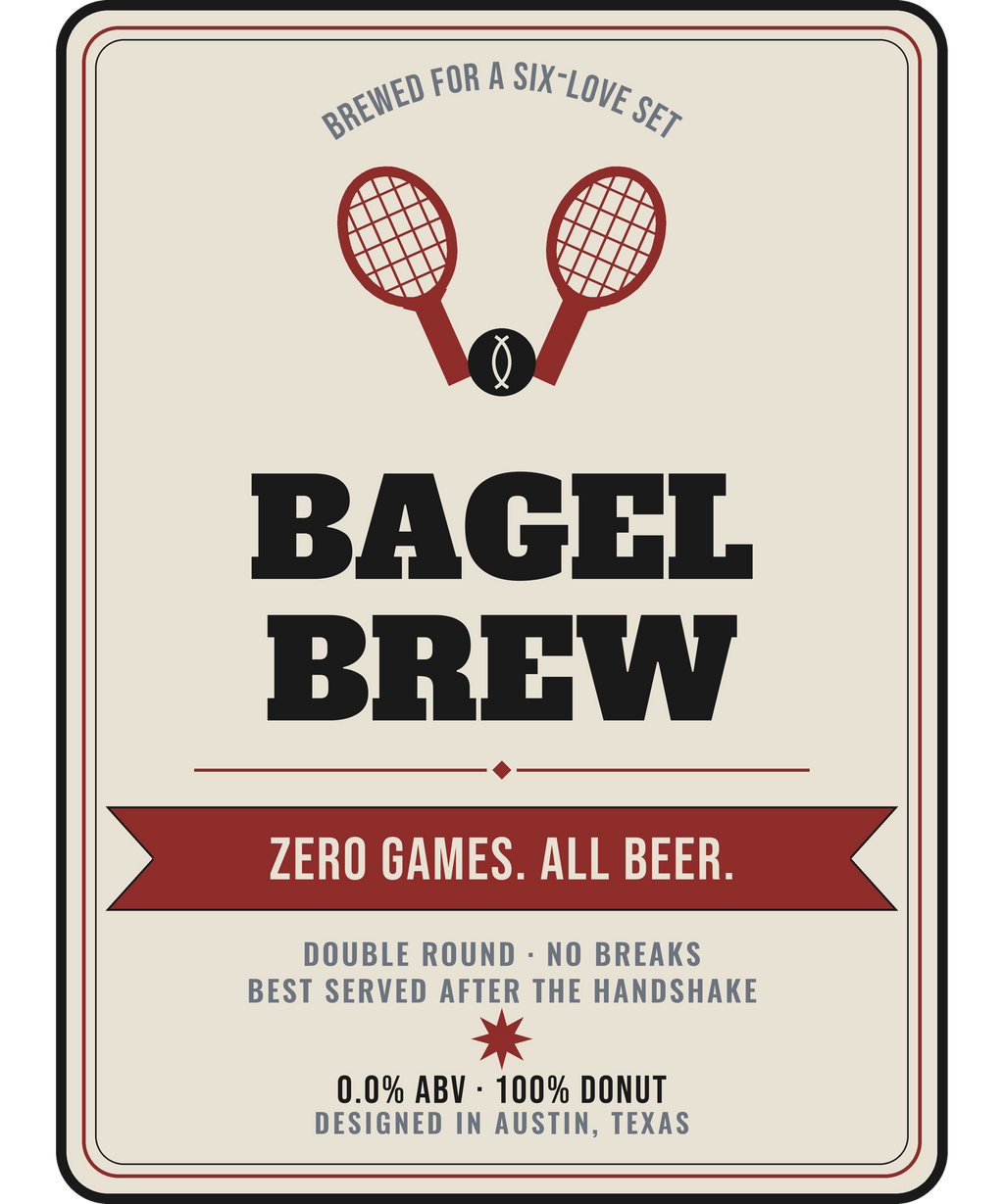 Bagel Brew design artwork