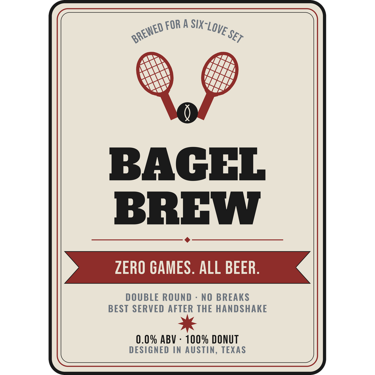 Bagel Brew design artwork