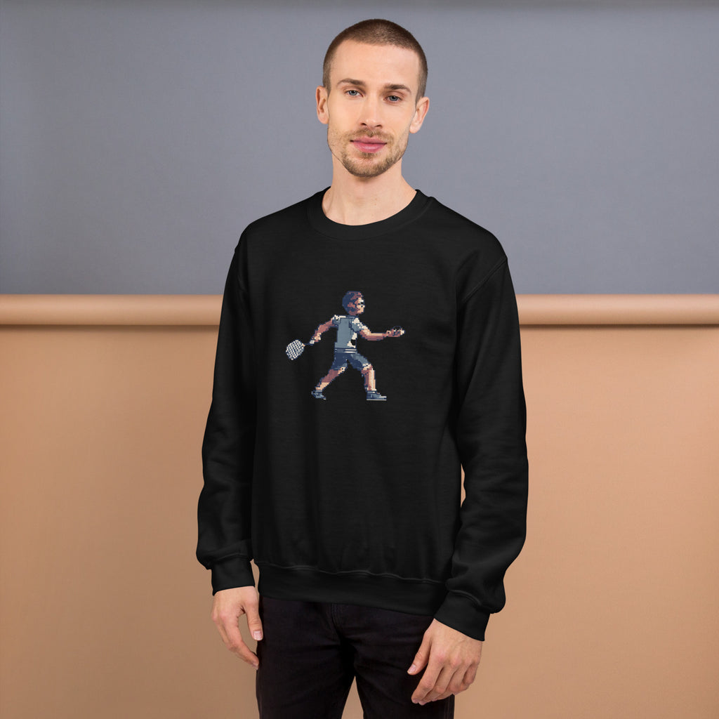 Baseline Rally - worn - tennis sweatshirt