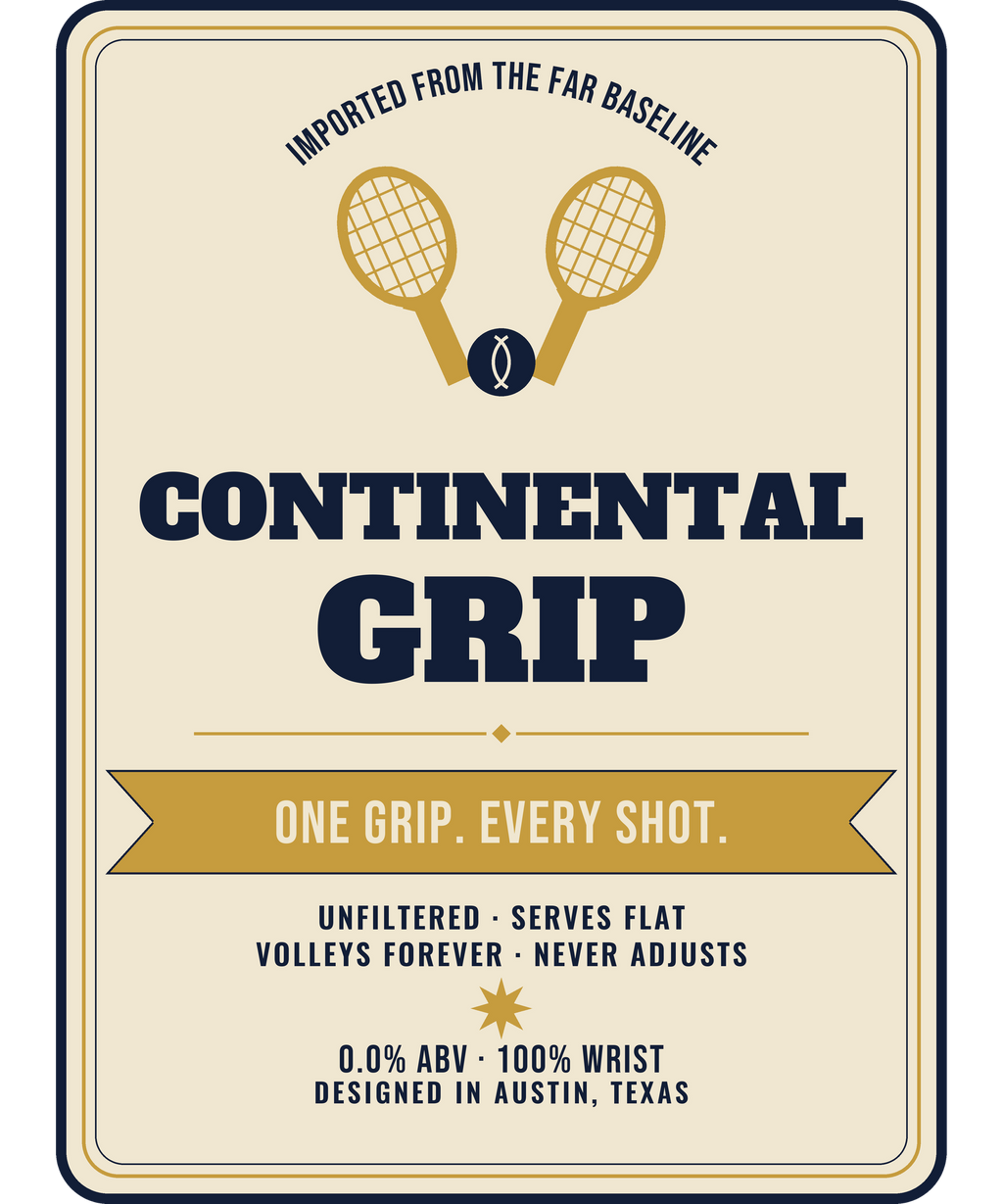 Continental Grip Lager design artwork