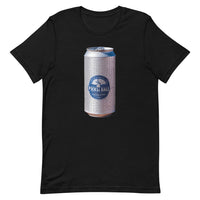 Pickleball Lite design printed on the chest of a women's t-shirt, shown flat, front