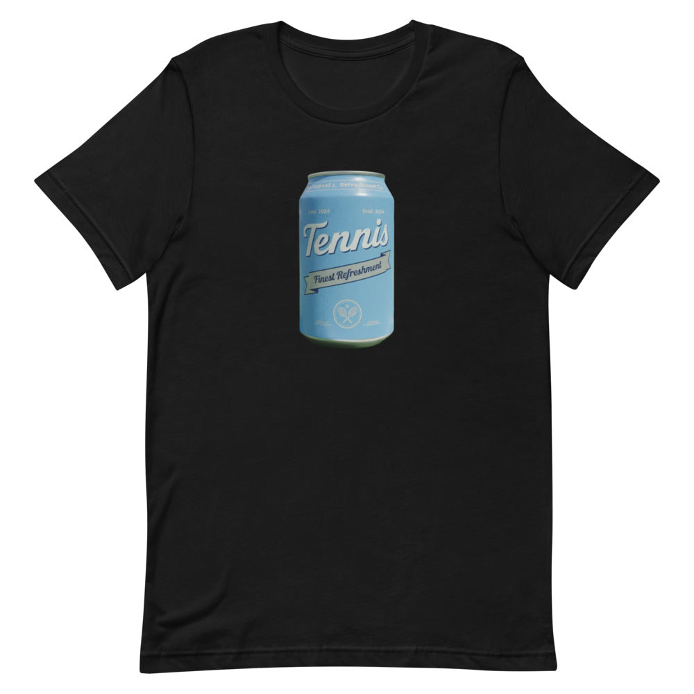 tennis-select -- flat, printed from the print file cropped to its content box so the design prints at full size