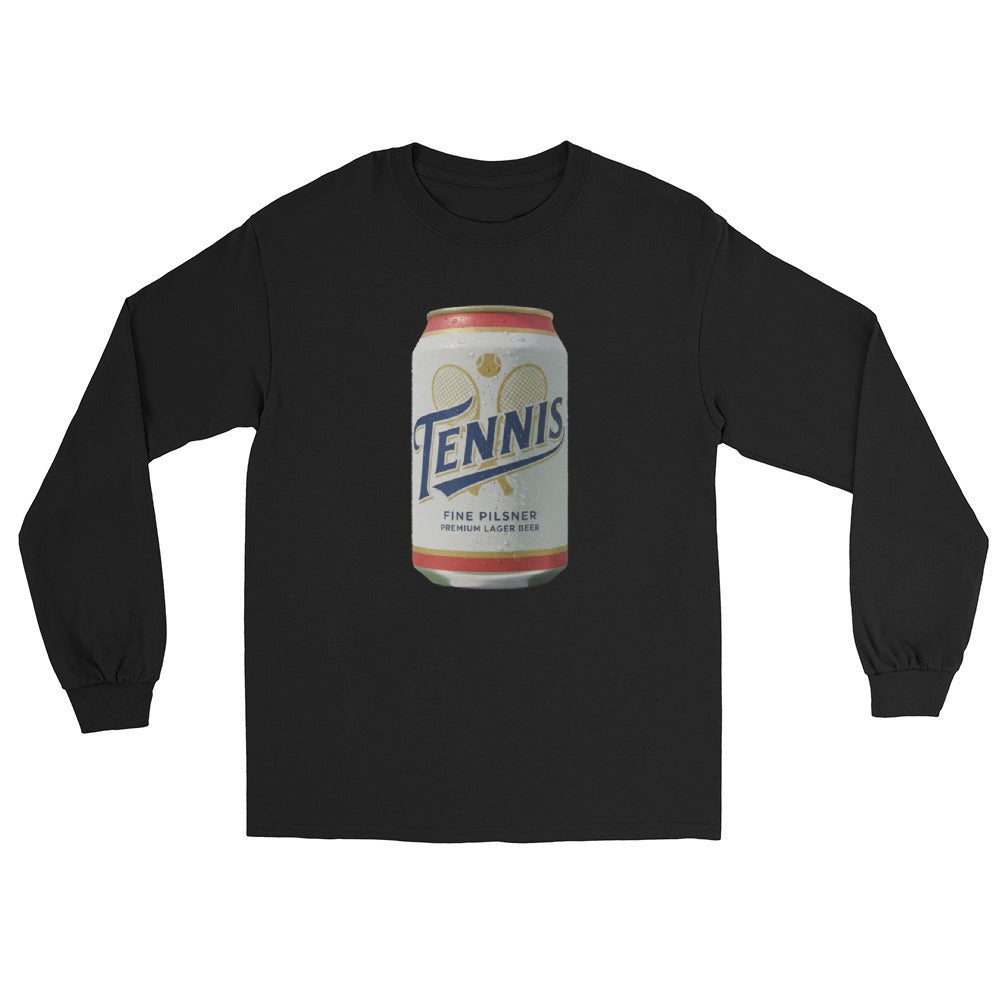 Tennis Pilsner Club — Retro Tennis Club Long Sleeve Tee