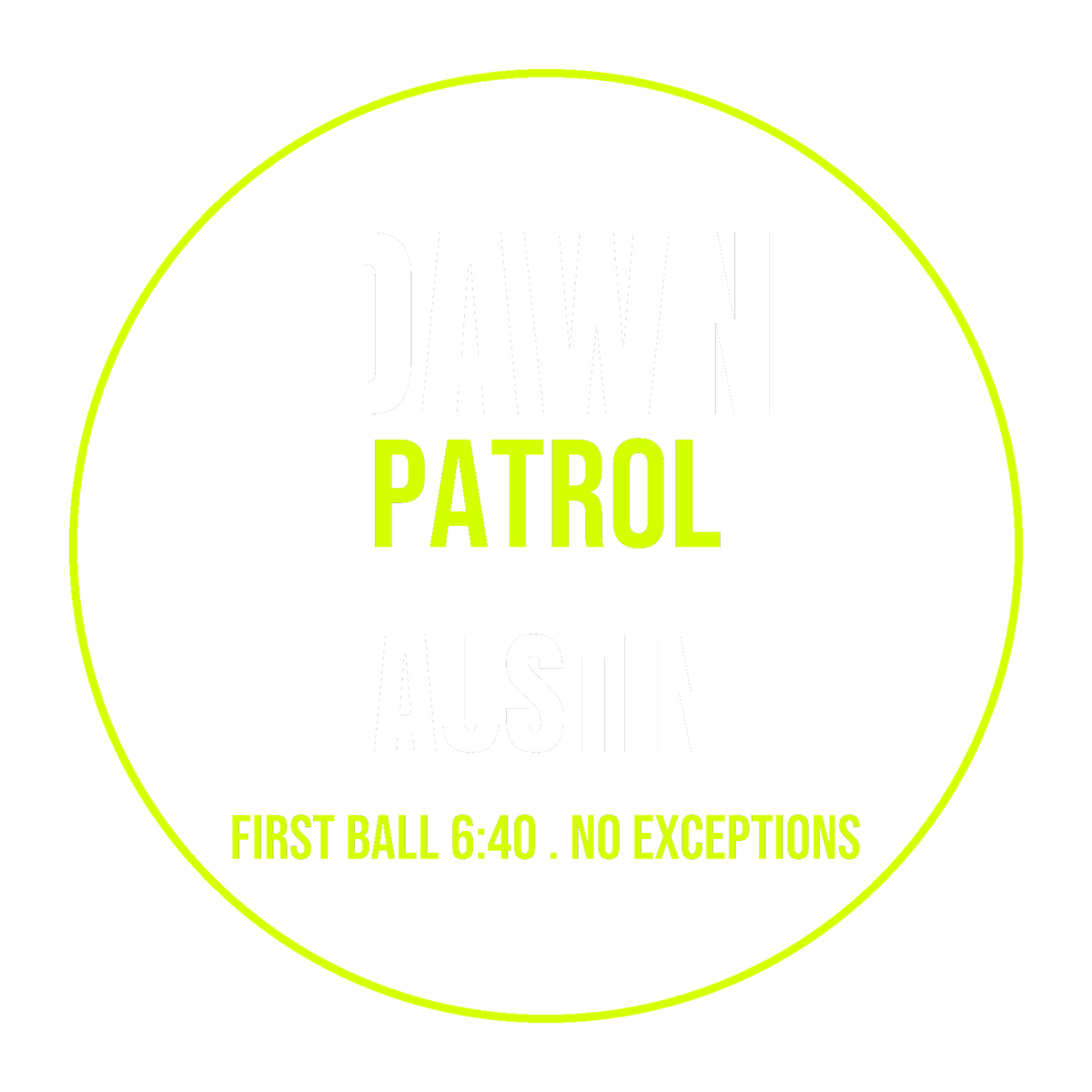 Dawn Patrol Austin design artwork