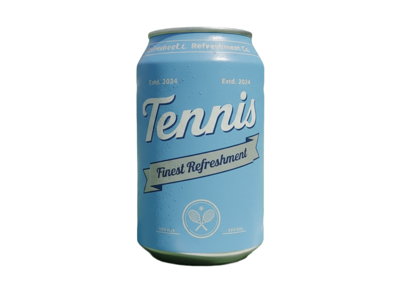 Tennis Select retro tennis can design