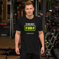 Five More Minutes Of Warm Up - worn - pickleball tee