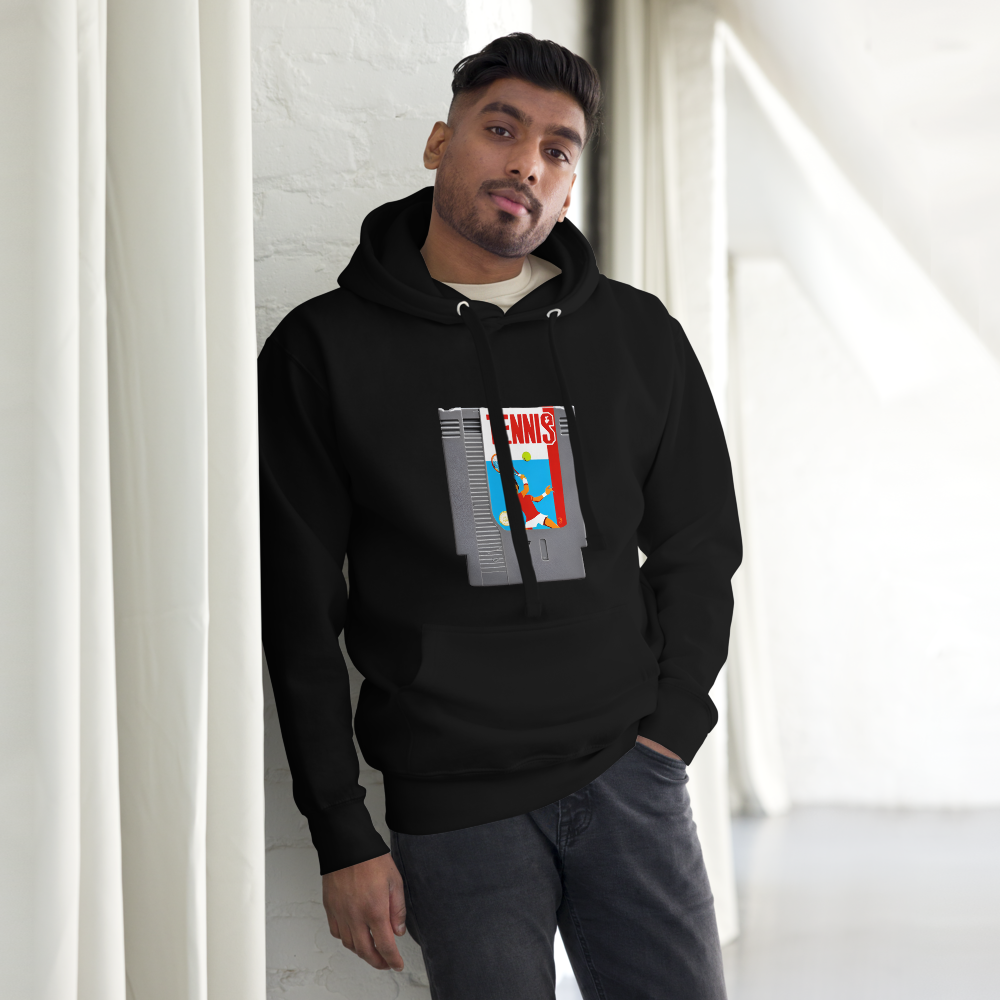 Game Set Match - on-model - men's tennis hoodie for USTA and competitive players