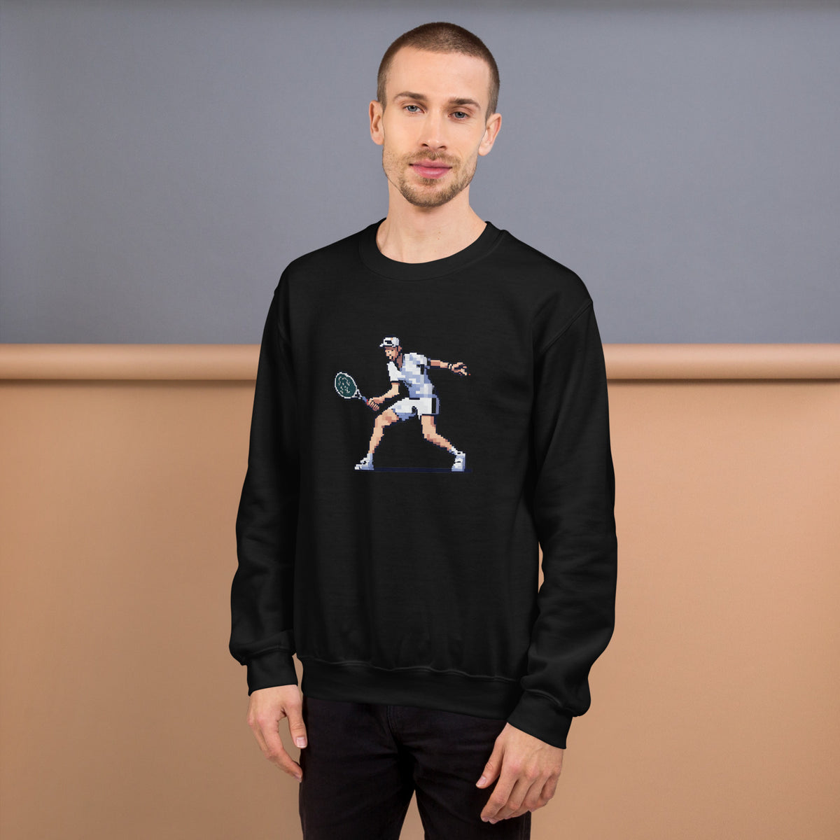 Net Rusher - worn - tennis sweatshirt