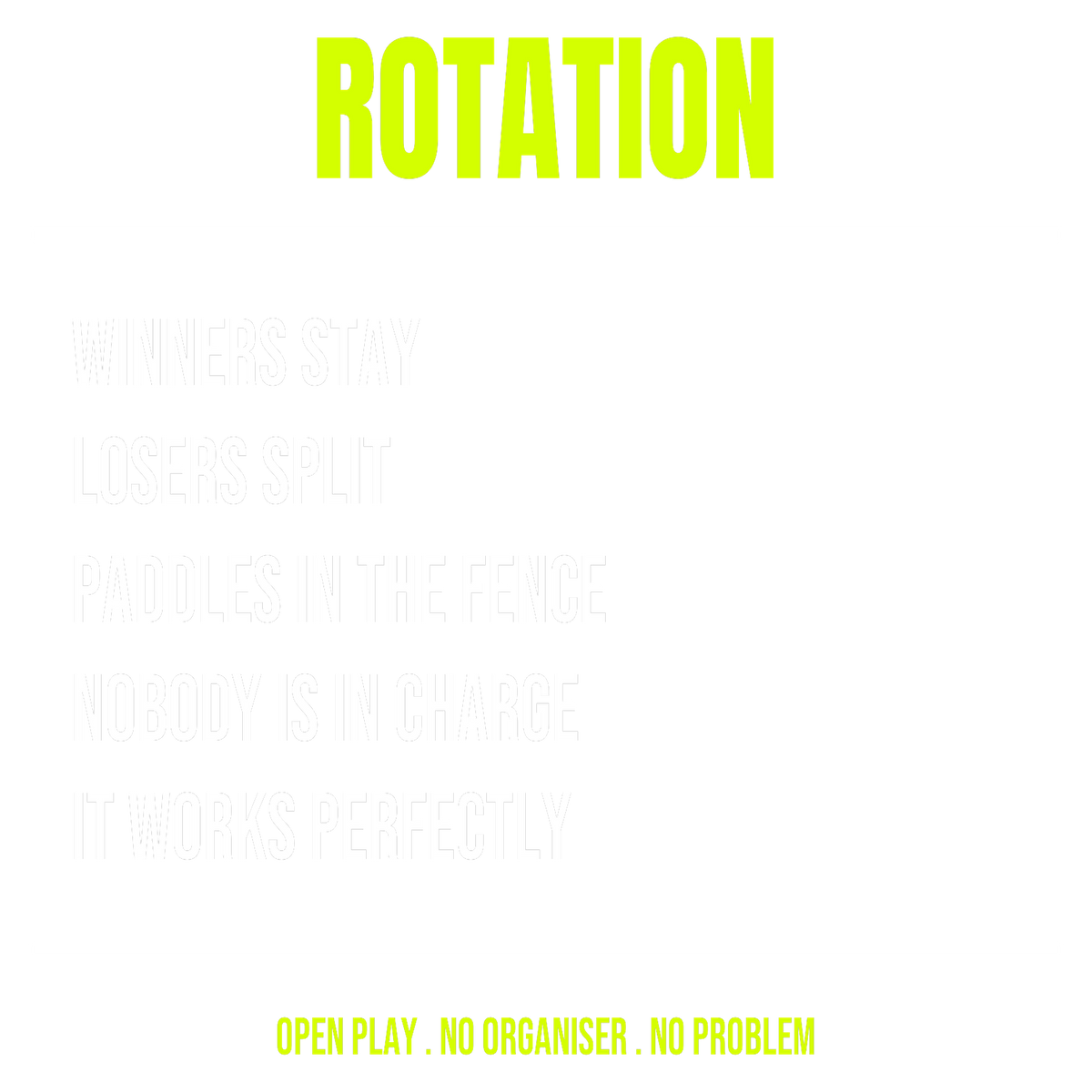 Round Robin Rotation design artwork