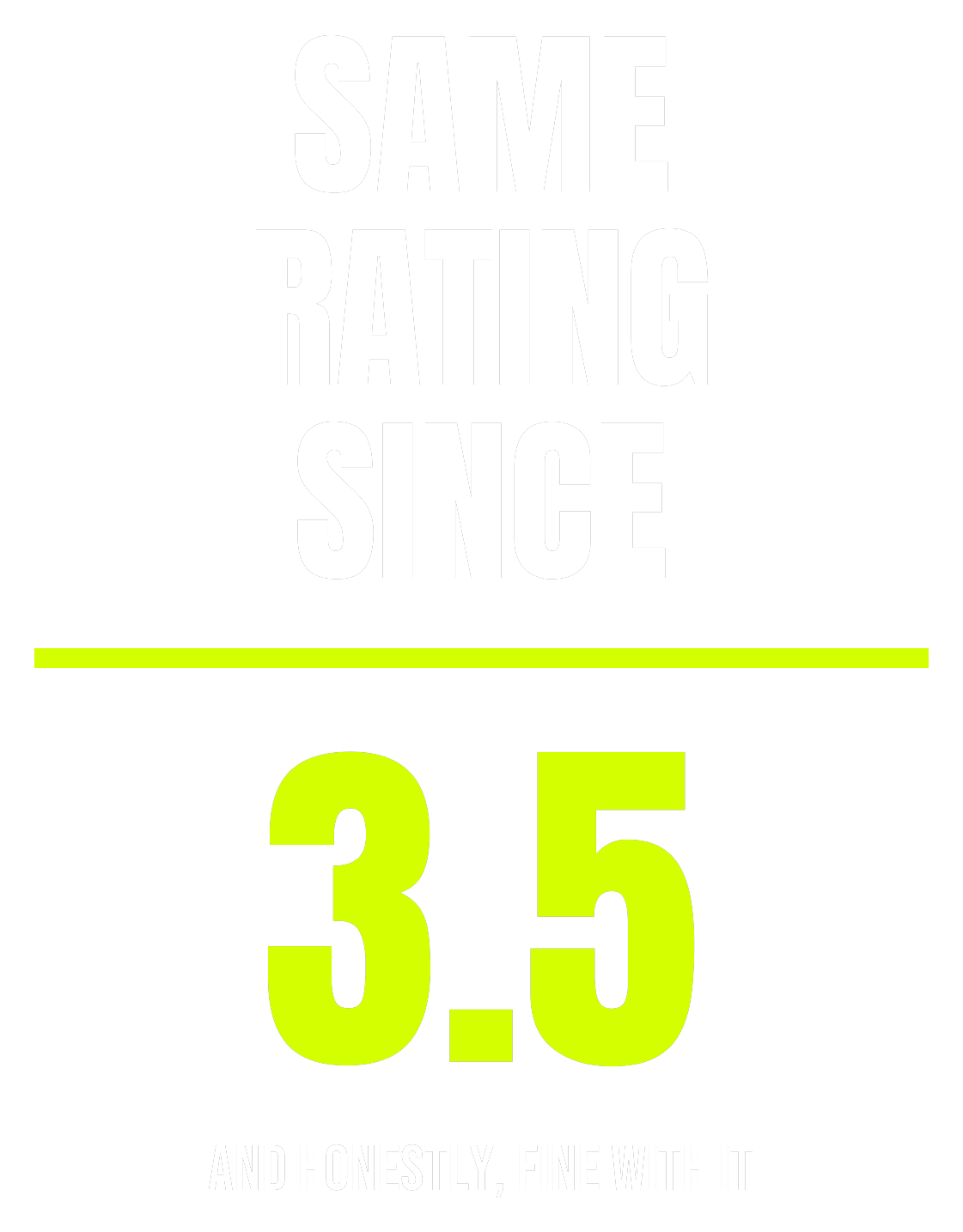 Same Rating Since design artwork