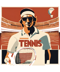 Seventies Serve design artwork