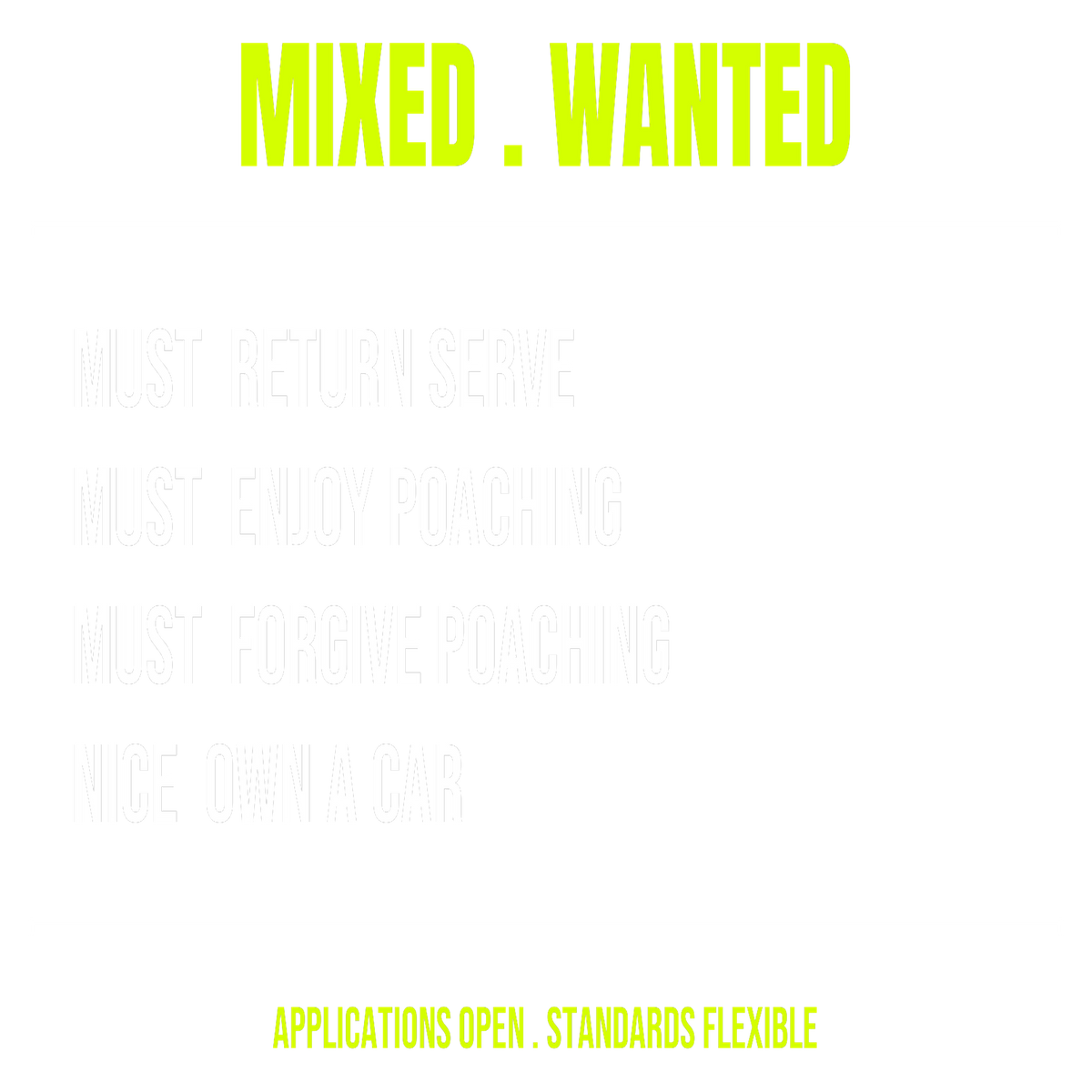 Still Looking For A Partner design artwork