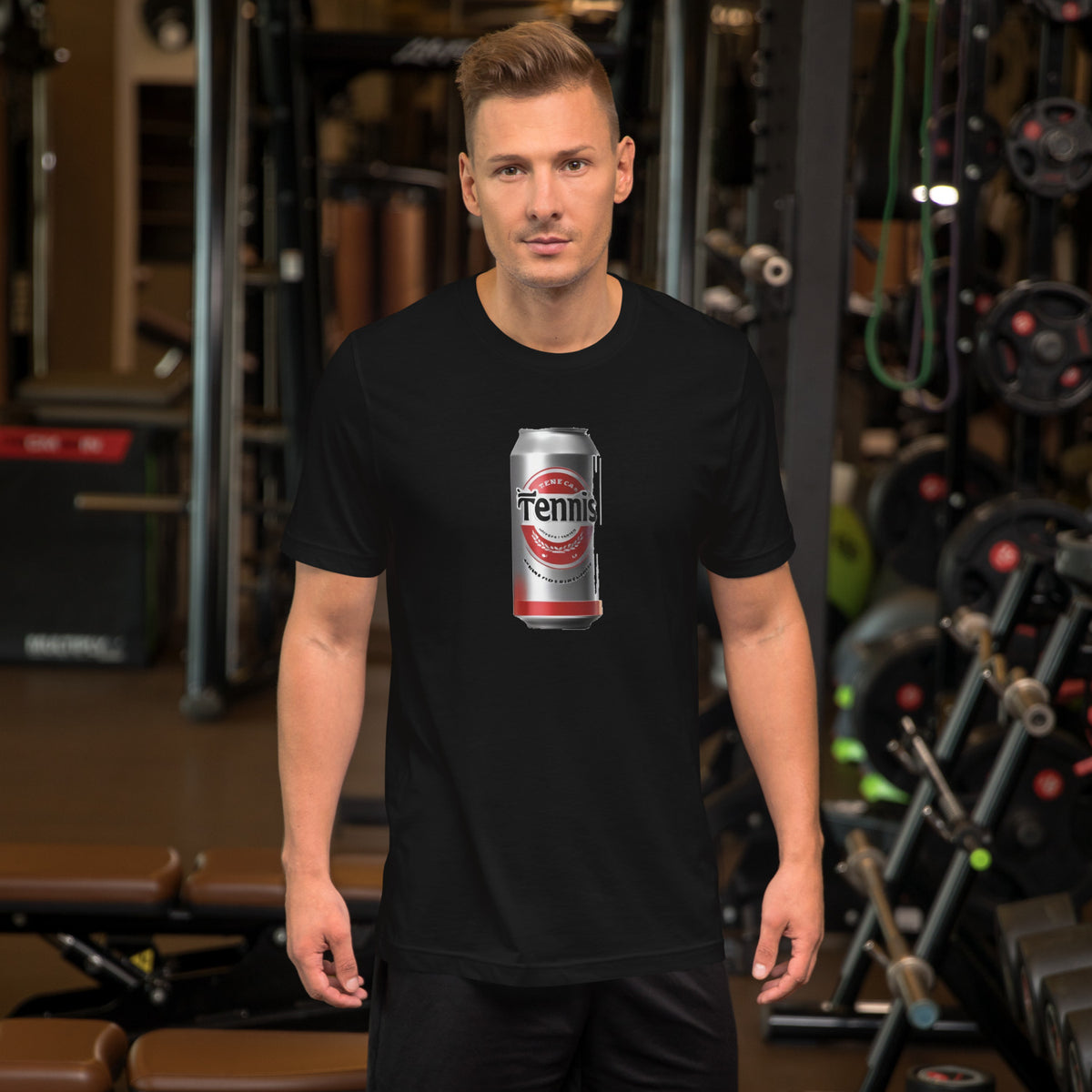 Tennis Classic Brew - worn - men's tennis performance tee for USTA and competitive players