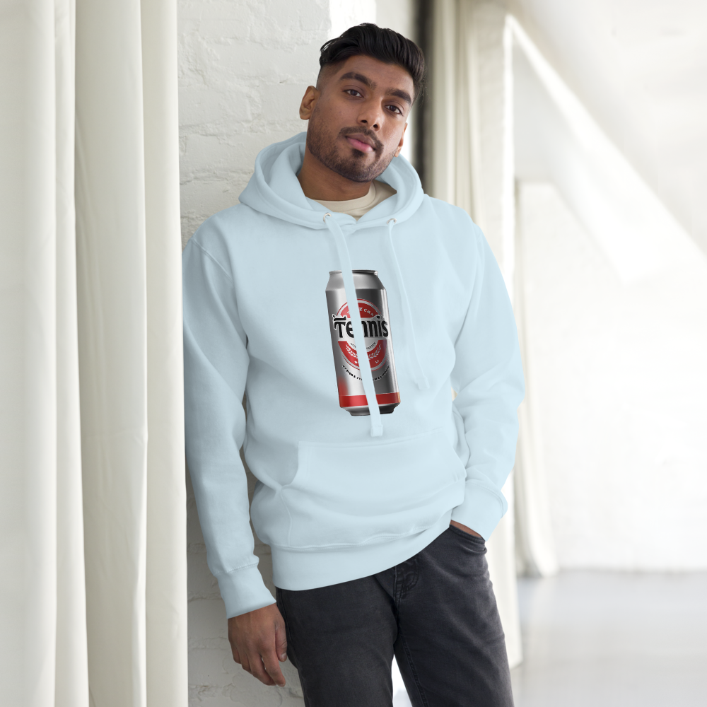Tennis Classic Brew - on-model - men's tennis hoodie for USTA and competitive players