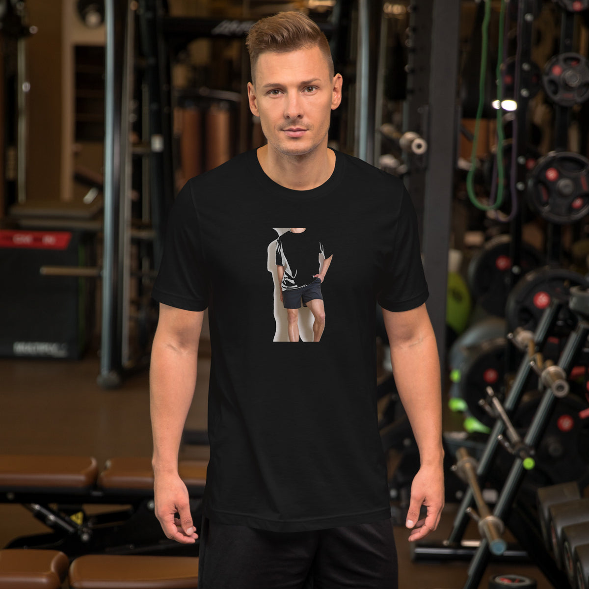 Tennis Craft Brew - worn - men's tennis performance tee for USTA and competitive players