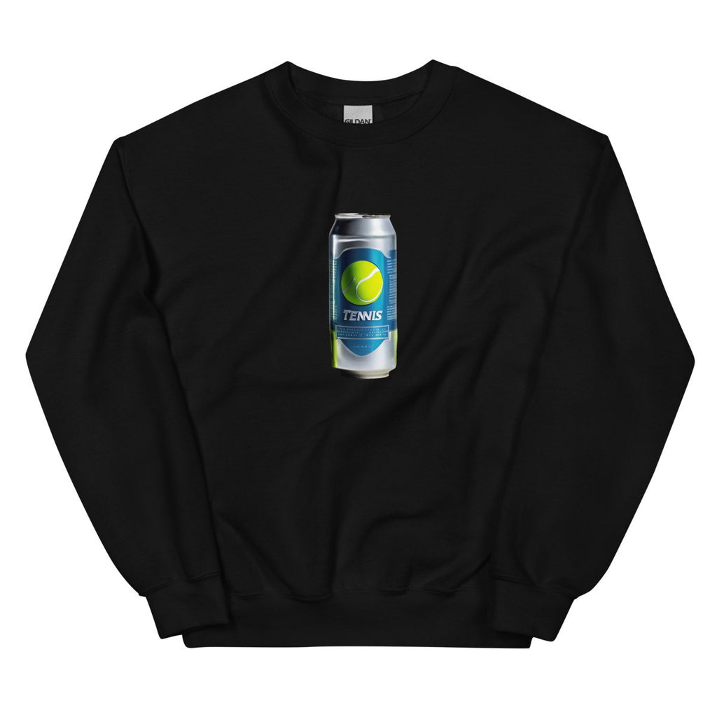 tennis energy design printed on a sweatshirt, front
