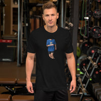 Tennis Pilsner Club - worn - men's tennis performance tee for USTA and competitive players