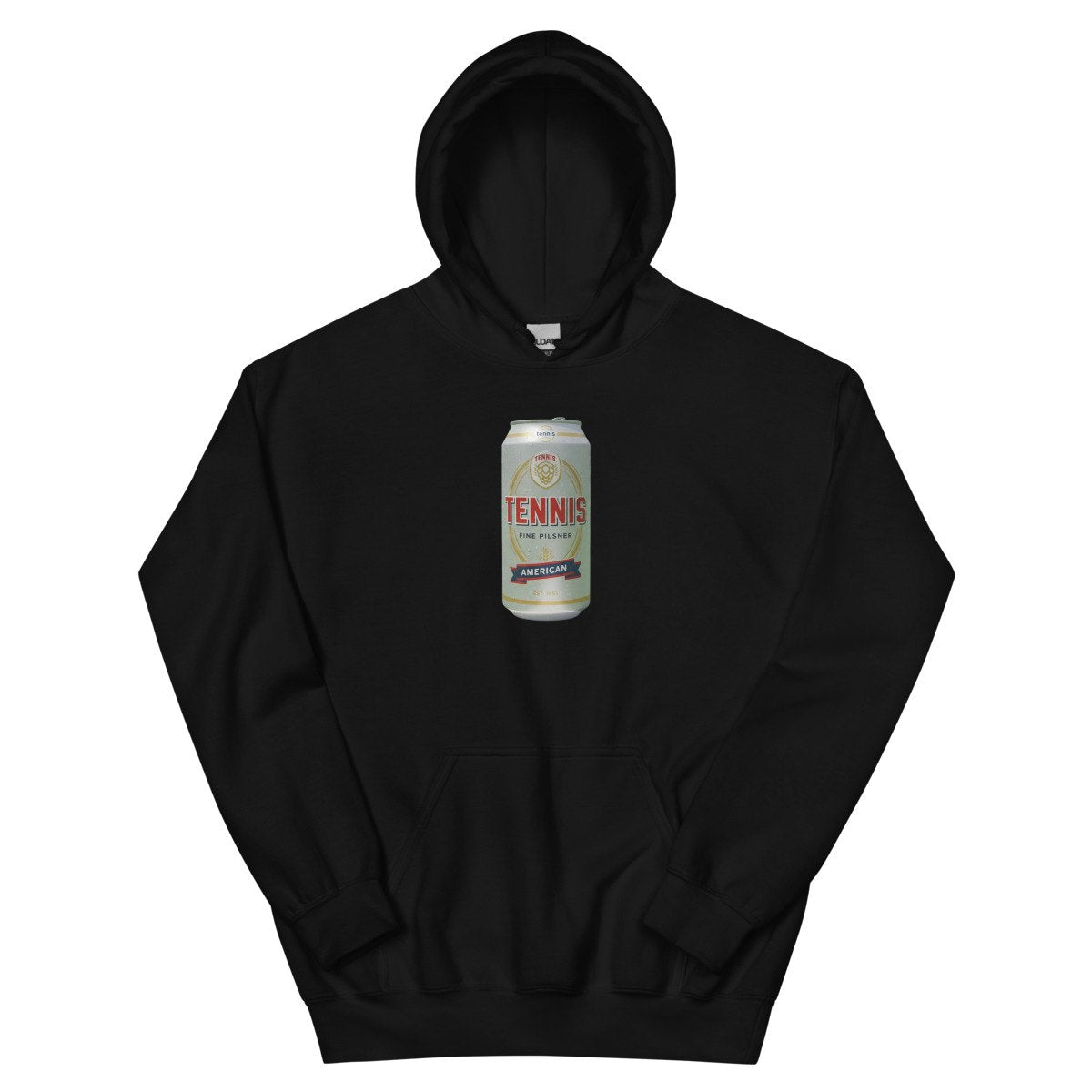 Tennis Pilsner hoodie flat