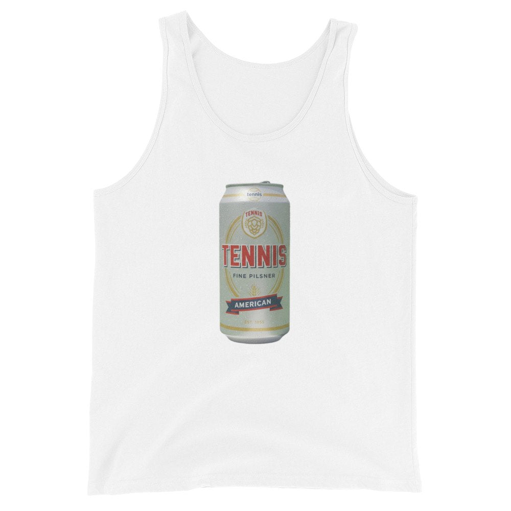 Tennis Pilsner tank flat
