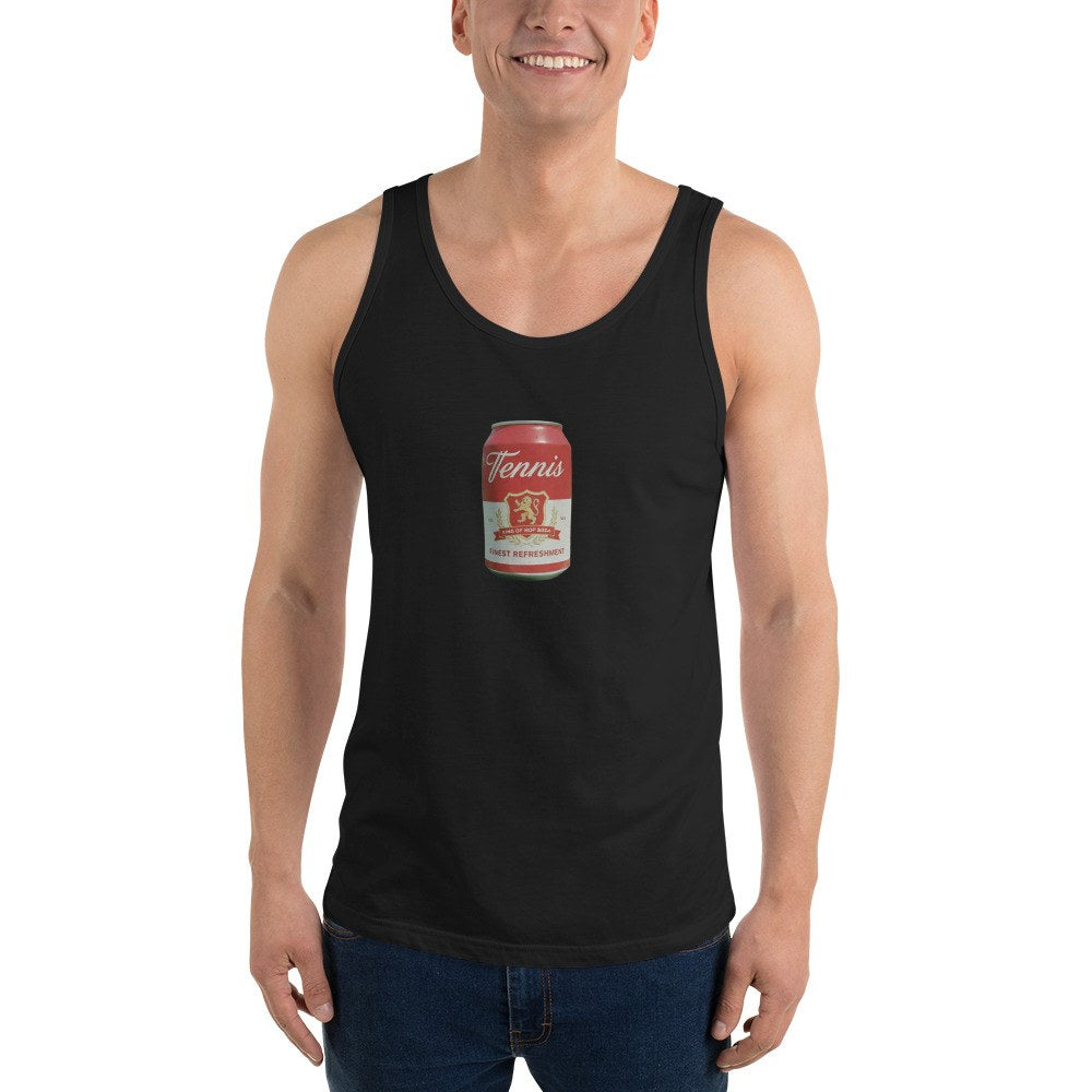 Tennis Reserve tank top, worn by a model