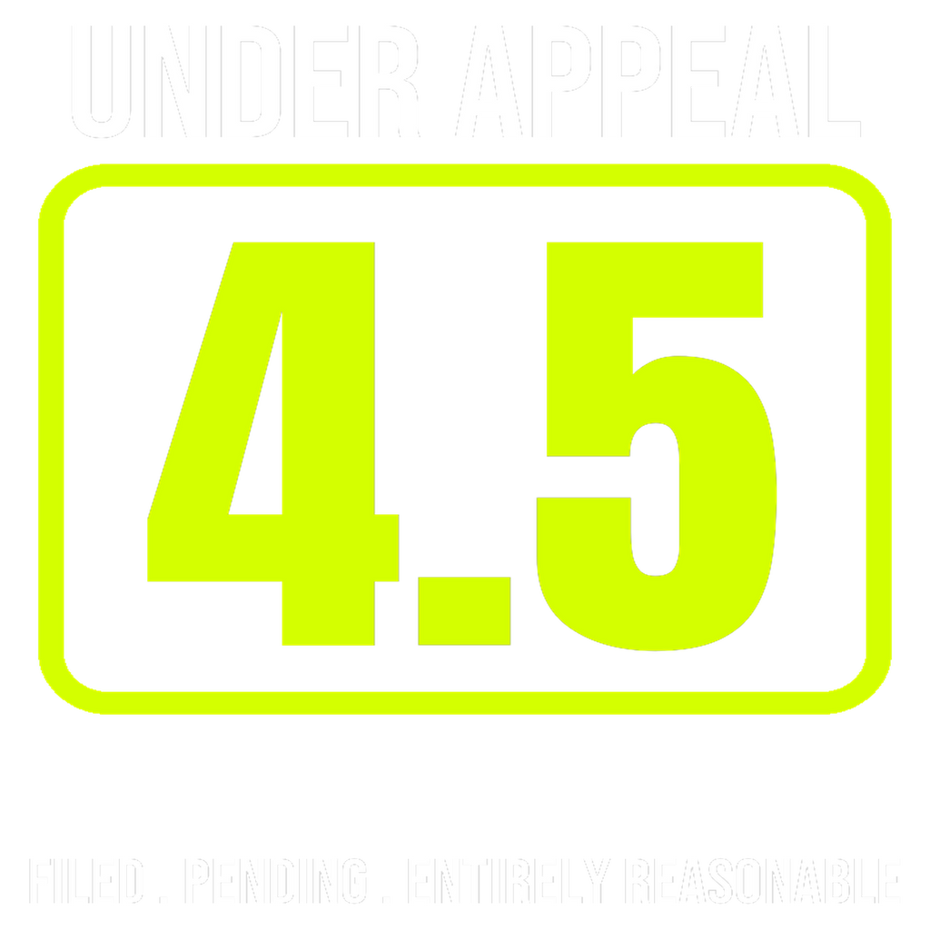 The Appeal Is Pending design artwork