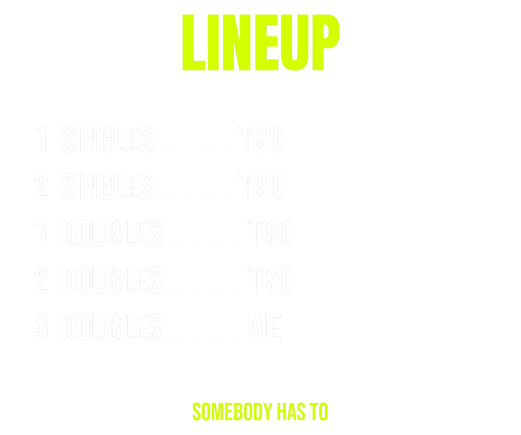 The Lineup Card design artwork