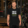 Third Set Third Wind - worn - tennis tee