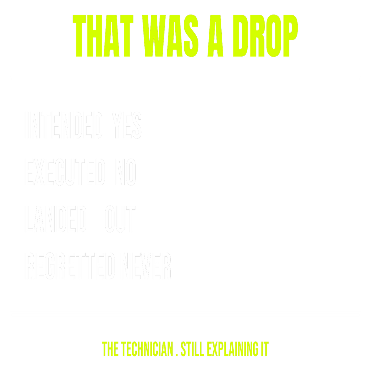 Third Shot Drop Denial design artwork