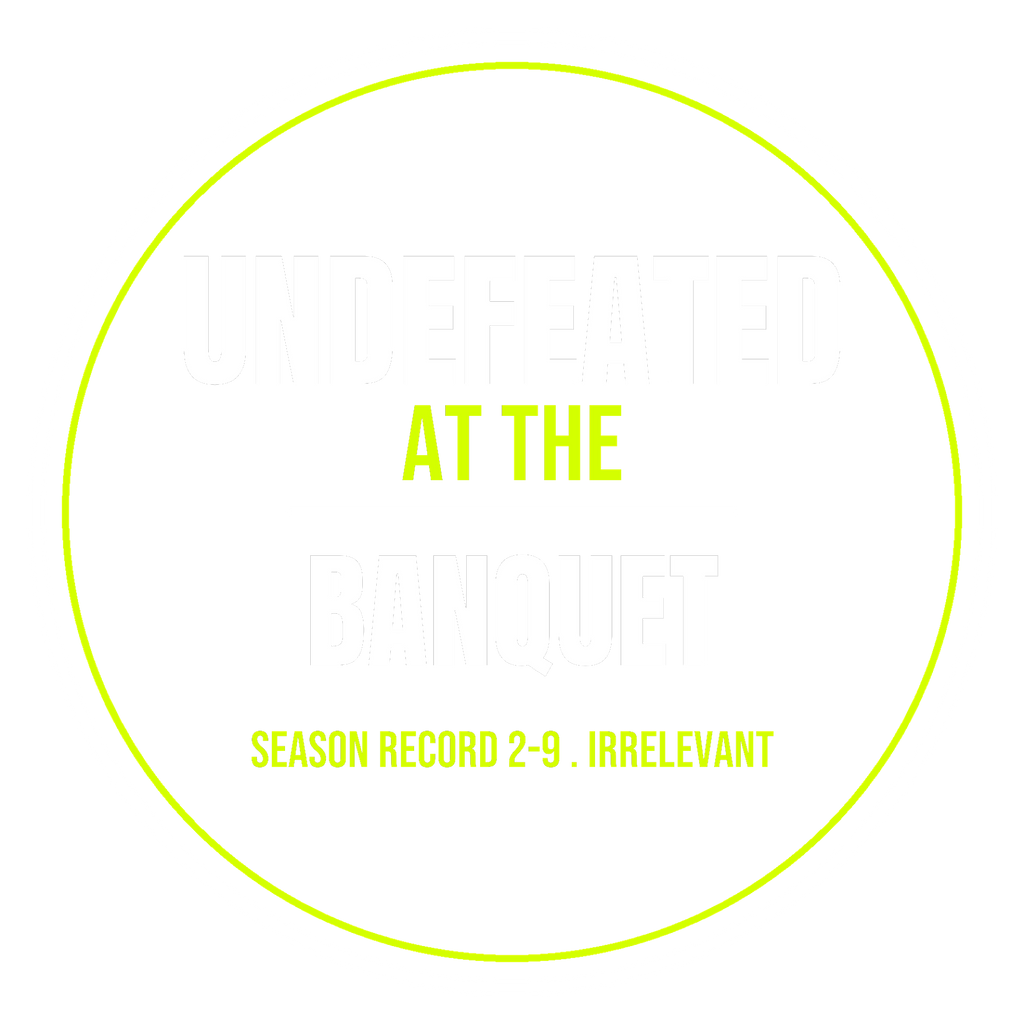 Undefeated At The Banquet design artwork