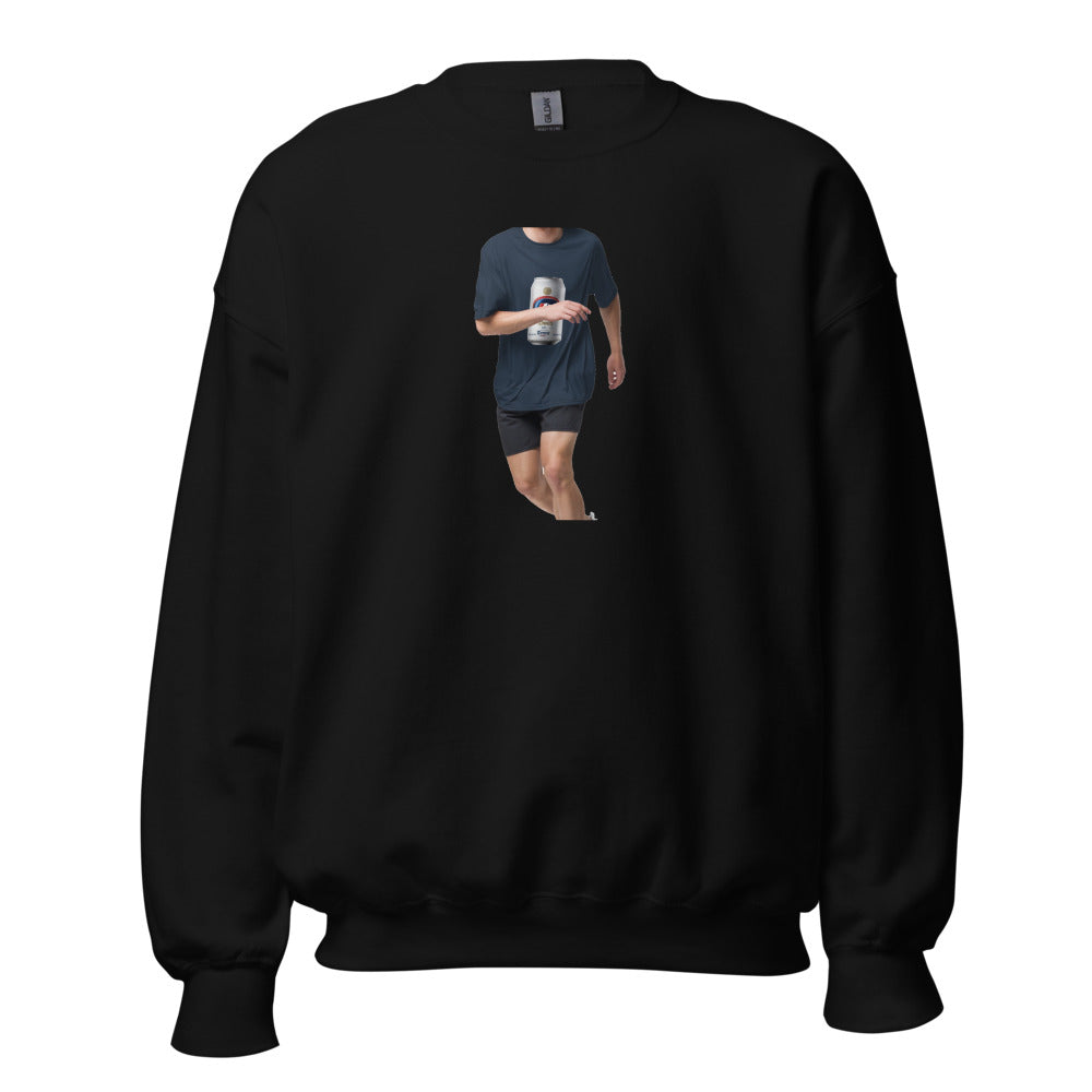 Tennis Lite Silver Can — Vintage Beer Can Tennis Sweatshirt