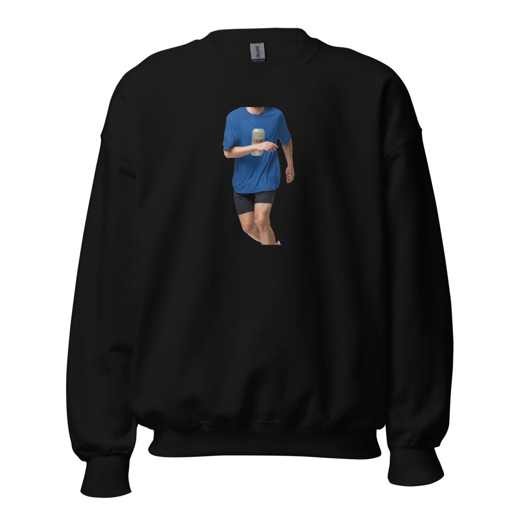 Tennis Pilsner American — Vintage Beer Can Tennis Sweatshirt