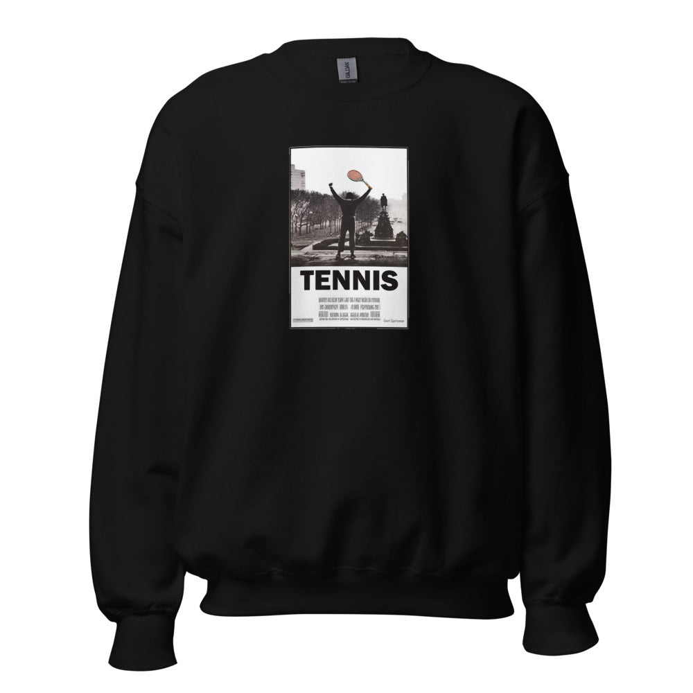 Victory Pose — Vintage Tennis Sweatshirt