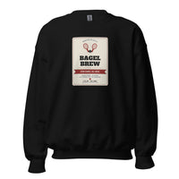 Bagel Brew - front - unisex tennis sweatshirt for USTA and competitive players
