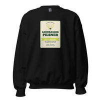 Sandbagger Pilsner - front - unisex tennis sweatshirt for USTA and competitive players