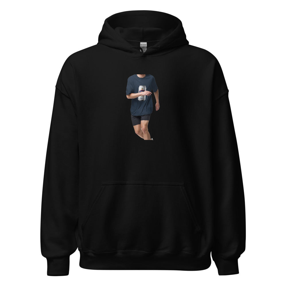 Tennis Lite Silver Can — Vintage Beer Can Tennis Hoodie