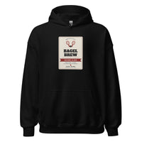 Bagel Brew - front - men's tennis hoodie for USTA and competitive players