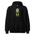 Same Rating Since — Funny Tennis Hoodie — Black